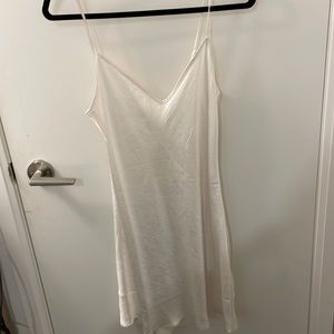 White slip dress aritzia